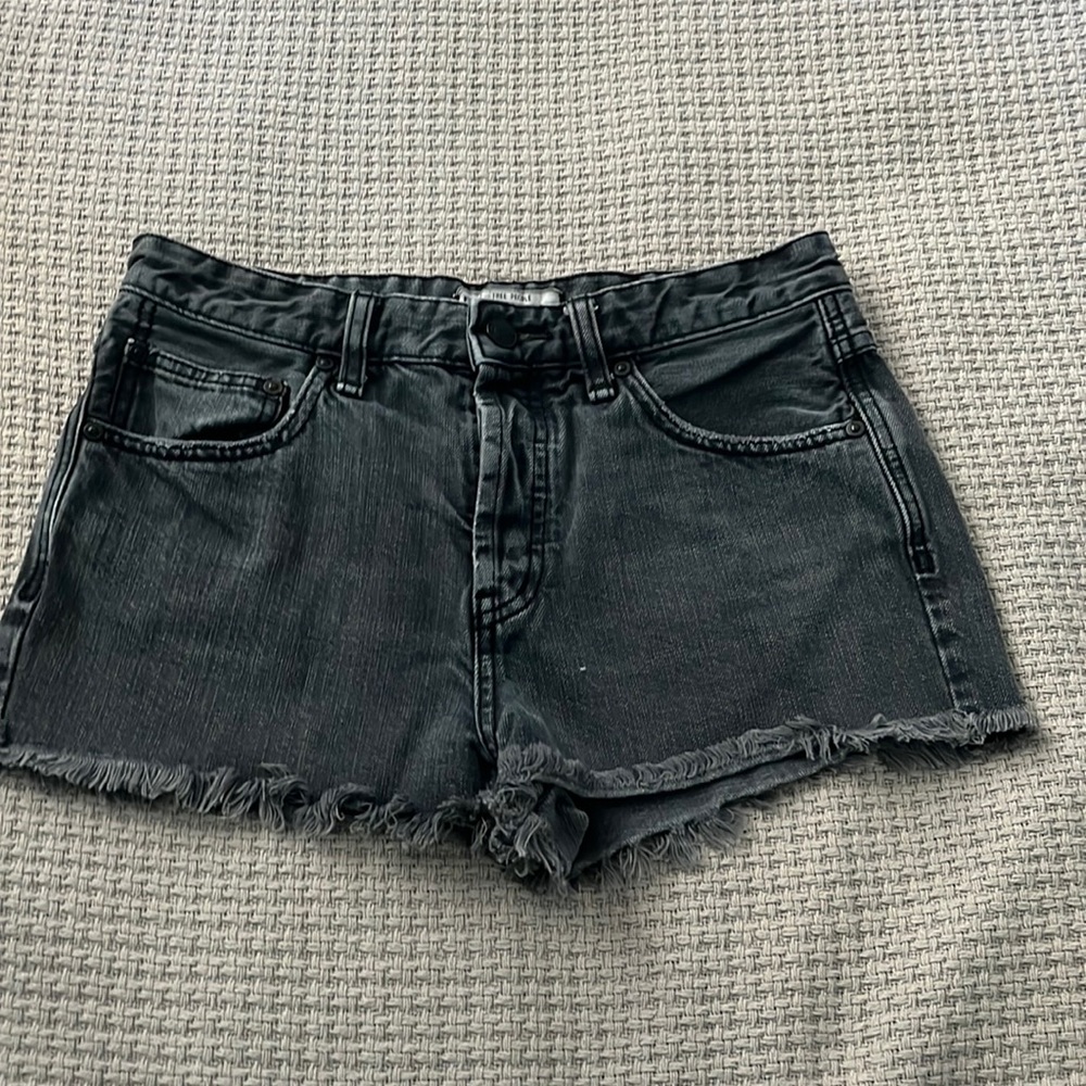 Free People | Black Denim | Size W26